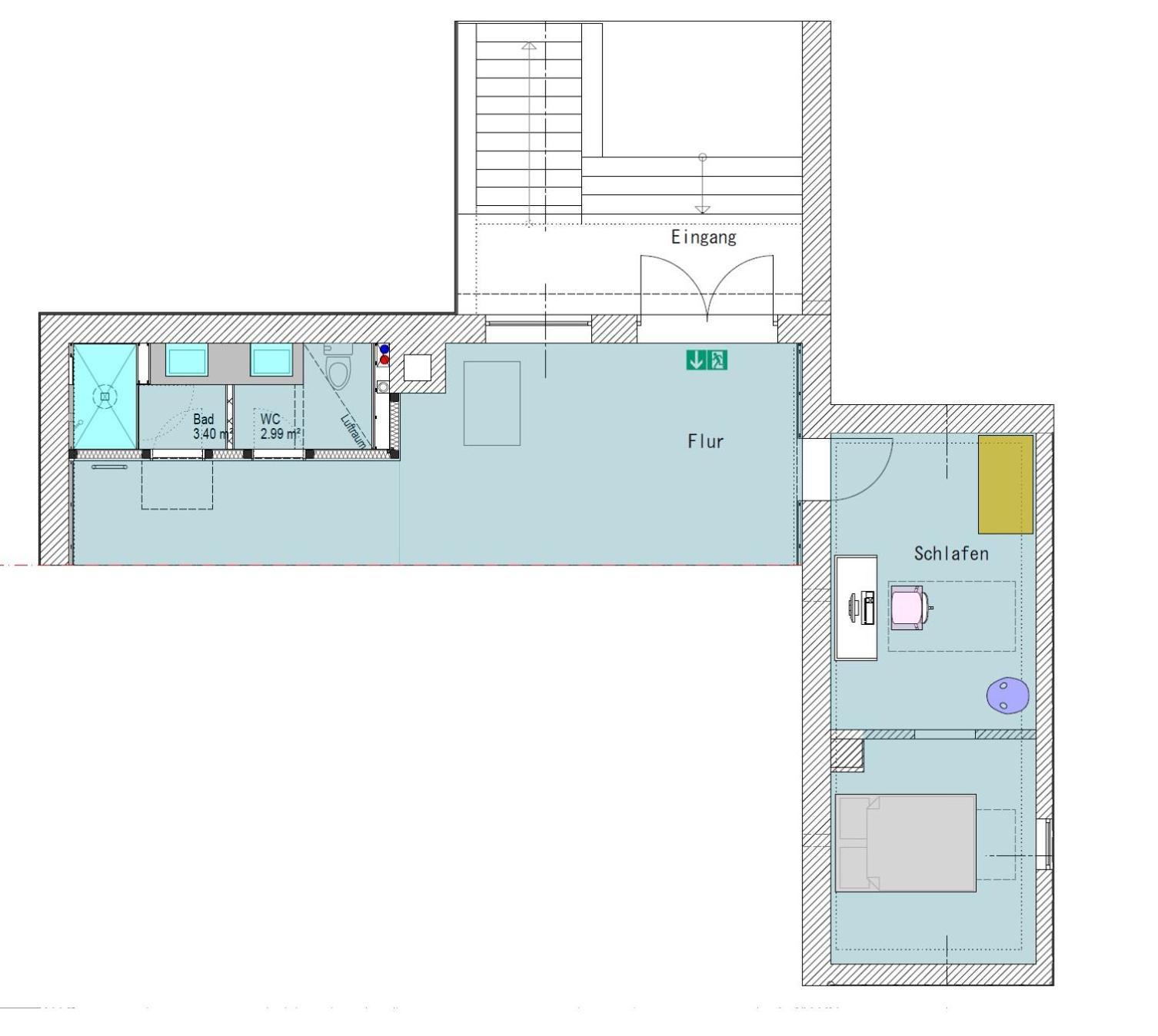 Helles Zimmer Im Loft MHG Zewnętrze zdjęcie